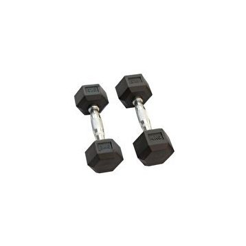 Proforce 20 kg Siyah Çelik Ağırlık Metal Tutma Yerlerine Sahip Dambıl