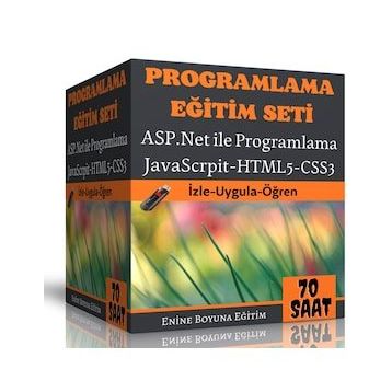 Programlama Eğitim Seti - 70 Saat - Enine Boyuna Eğitim