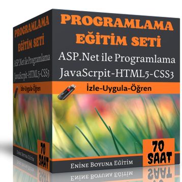 Programlama Eğitim Seti - 70 Saat - Enine Boyuna Eğitim