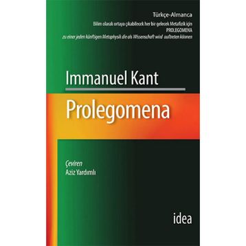 Prolegomena - Immanuel Kant