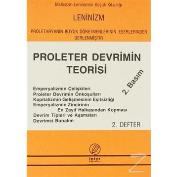 PROLETER DEVRIMIN TEORISI (2. DEFTER) - KOMISYON