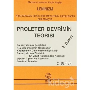 PROLETER DEVRIMIN TEORISI (2. DEFTER) - KOMISYON