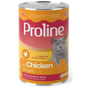 Proline 12x400 gr Tavuklu Yetişkin Kedi Konservesi