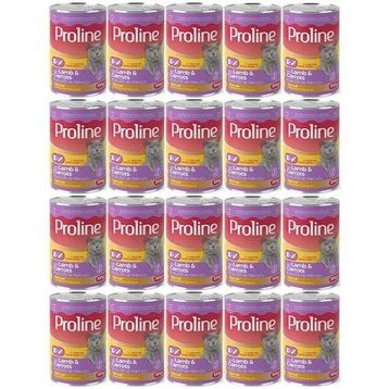 Proline 20x395 GR Kuzu Etli ve Havuçlu Pate Et Parçalı Kedi Konservesi