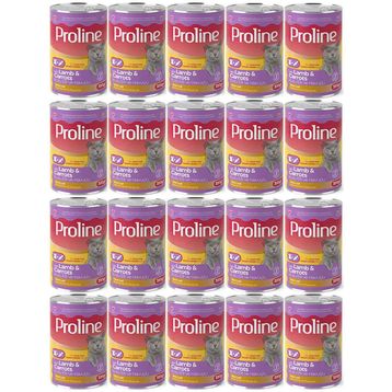 Proline 20x395 GR Kuzu Etli ve Havuçlu Pate Et Parçalı Kedi Konservesi