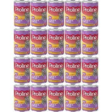Proline 20x395 GR Kuzu Etli ve Havuçlu Pate Et Parçalı Kedi Konservesi