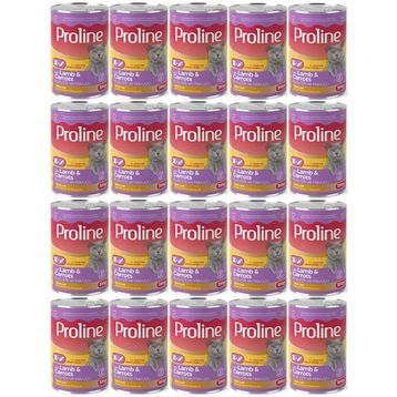 Proline 20x395 GR Kuzu Etli ve Havuçlu Pate Et Parçalı Kedi Konservesi