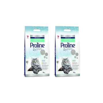 Proline 2x10 lt Extra Sodium Kokusuz Topaklanan İnce Taneli Kedi Kumu