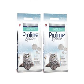Proline 2x10 lt Extra Sodium Kokusuz Topaklanan İnce Taneli Kedi Kumu