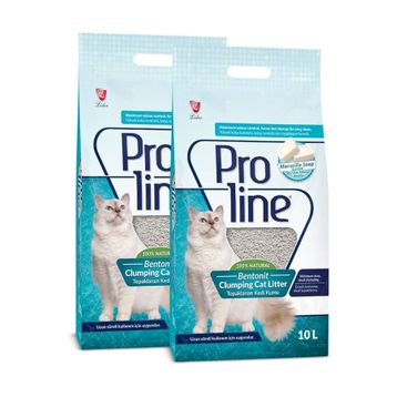 Proline 3x10 Marsilya Sabunu Kokulu İnce Taneli Bentonit Kedi Kumu