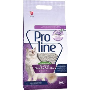 Proline Lavanta Kokulu İnce Taneli 20 lt Topaklanan Doğal Kedi Kumu