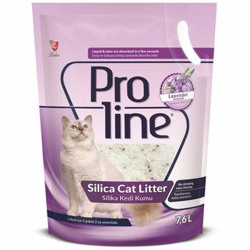 Proline Lavender Lavanta Kokulu Silika 7,6 lt Kedi Kumu