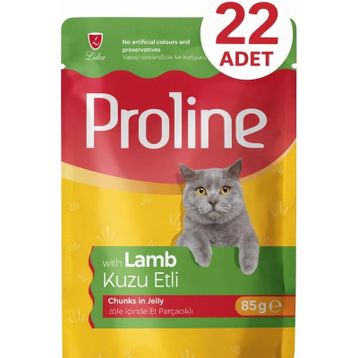 Proline Pouch Kuzulu 22x85 gr Yaş Kedi Maması