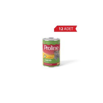 Proline Sos İçinde Et Parçacıklı Kuzu Etli 12x400 gr Yetişkin Kedi Konservesi