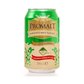 Promalt Stevialı 330 ml Alkolsüz Malt İçeceği