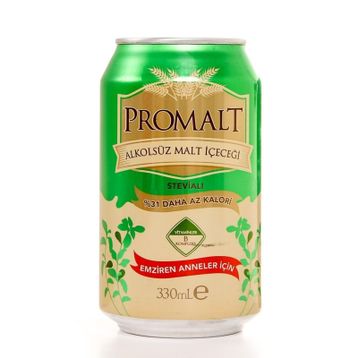 Promalt Stevialı 330 ml Alkolsüz Malt İçeceği