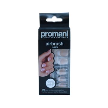 Promani Metalik İnci Beyaz Takma Tırnak Kiti