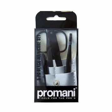 Promani PR-115 5'li Siyah Manikür Seti