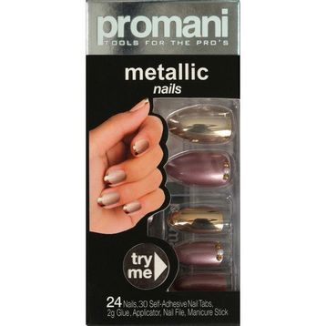 Promani PR-5021 Metallic Nails Takma Tırnak