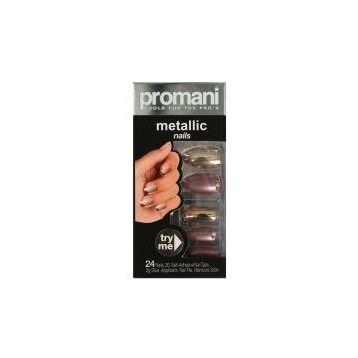 Promani PR-5021 Metallic Nails Takma Tırnak