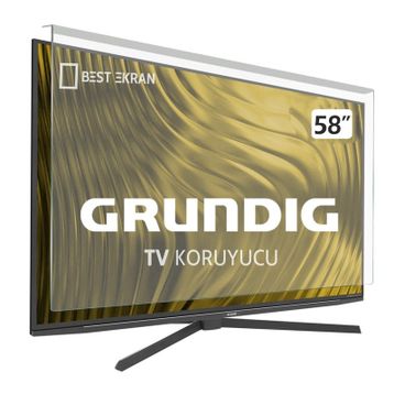 Promomax Grundig 58GCU8900B 58 inç Uyumlu Tv Ekran Koruyucu