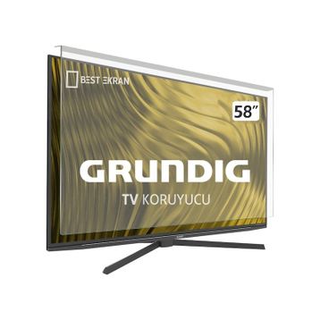 Promomax Grundig 58GCU8900B 58 inç Uyumlu Tv Ekran Koruyucu