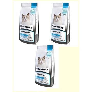 Pronature Daily Protect Hamsili Pirinçli 3x1.5 kg Yetişkin Kuru Kedi Maması