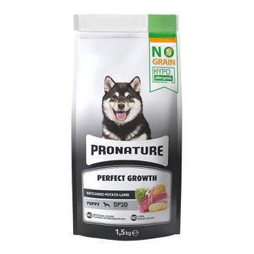 Pronature Perfect Growth Kuzu Etli Patatesli ve Enginarlı 1.5 kg Tahılsız Yavru Kuru Köpek Maması