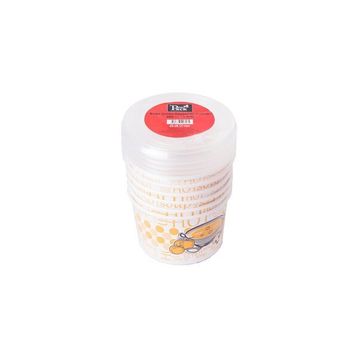 Propack 6'lı 400 cc Kağıt Çorba Kasesi ve Kapağı
