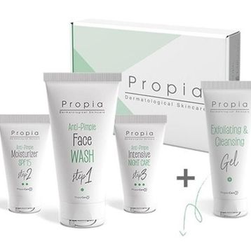 Propia Sivilce Karşıtı 3 Adımlı Bakım Seti + Peeling