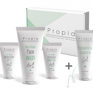Propia Sivilce Karşıtı 3 Adımlı Bakım Seti + Peeling