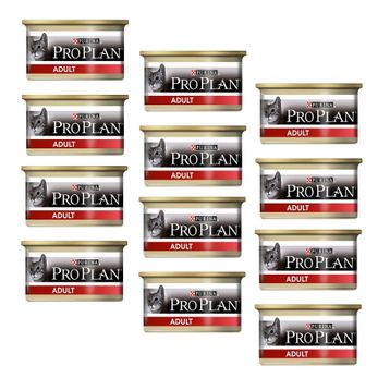 Proplan 85 gr x 12 Adet Adult Tavuk Etli Kedi Konservesi