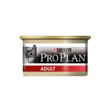 Proplan Adult Cat Tavuklu Konserve Kedi Maması 85 gr 4 Adet PRPLNA
