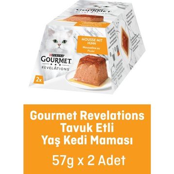 Proplan Gourmet Revelations Tavuklu 2x57 gr Kedi Konservesi