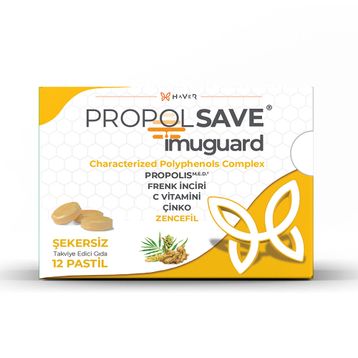 Propolsave Imuguard 12 Adet Pastil