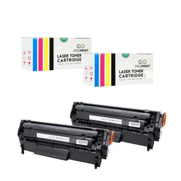 Proprint 1015 1018 1020 12A Q2612A 2 Adet Muadil Toner