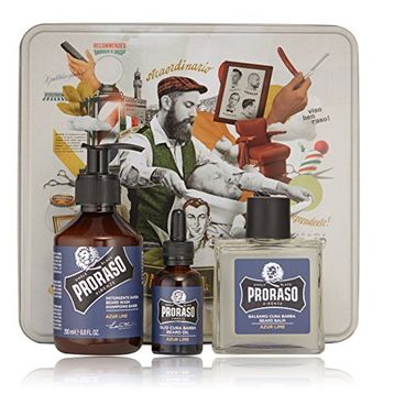 Proraso Beard Kit Azur Lime Sakal Bakım Kiti