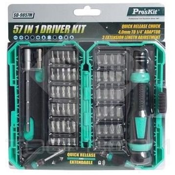 Pro's Kit SD-9857M 57 Parça Tornavida Seti
