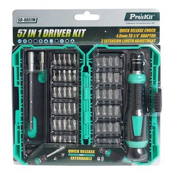 Pro's Kit SD-9857M 57 Parça Tornavida Seti