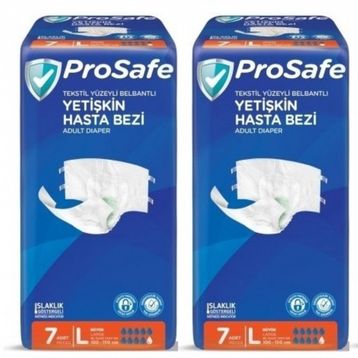 Prosafe Belbantlı L 14 Adet Hasta Bezi