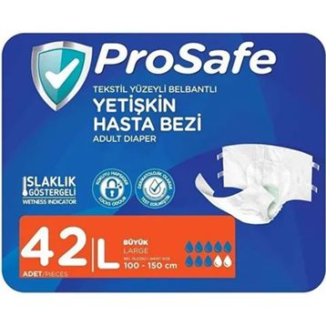 Prosafe Belbantlı L 6×7'li Hasta Bezi