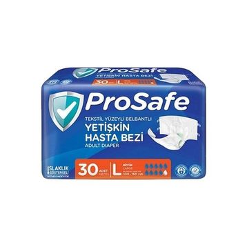 Prosafe Belbantlı Large 12x30 Adet Hasta Bezi