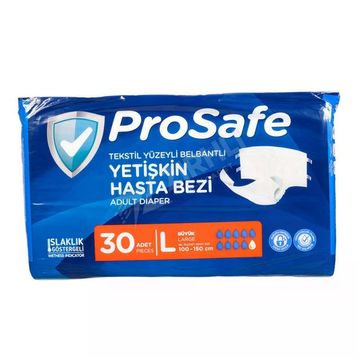 Prosafe Belbantlı Large 3x30 Adet Hasta Bezi
