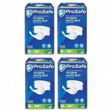 Prosafe Belbantlı Orta M 36 Adet Hasta Bezi