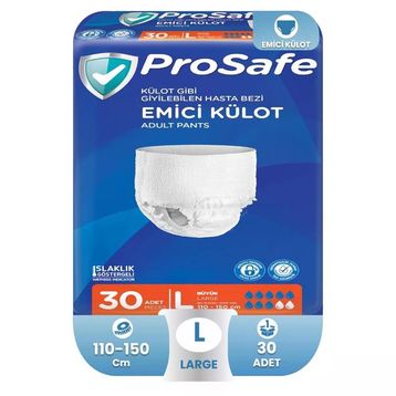 Prosafe Emici Külot L 30 Adet Hasta Bezi