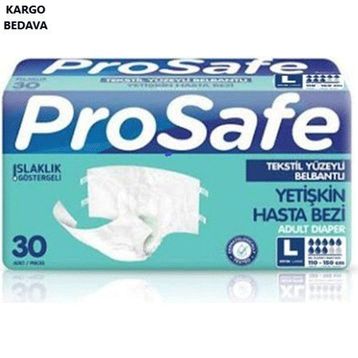 Prosafe Large 30'lu Tekstil Belbantlı