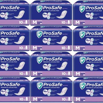 Prosafe Medium Orta Boy Normal 120 Adet 12x10'lu Mesane Lohusa Pedi