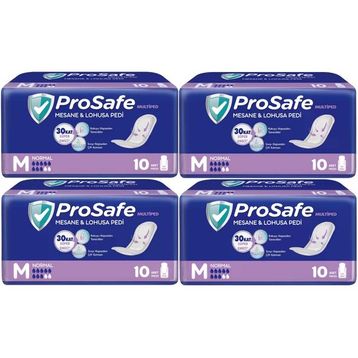 Prosafe Medium Orta Boy Normal 40 Adet 4x10'lu Mesane Lohusa Pedi