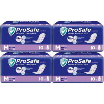 Prosafe Medium Orta Boy Normal 40 Adet 4x10'lu Mesane Lohusa Pedi