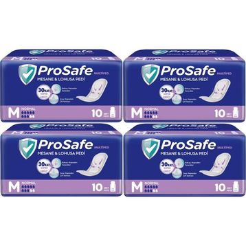 Prosafe Medium Orta Boy Normal 40 Adet 4x10'lu Mesane Lohusa Pedi